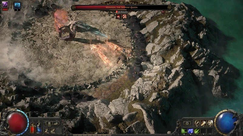 Path of Exile 2 — dark ARPG game card