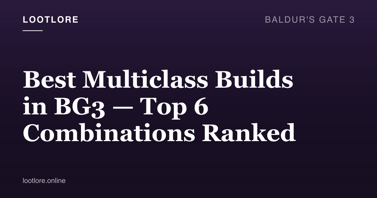 BG3 multiclass character with mixed Paladin and Bard abilities
