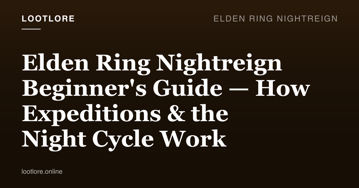 Elden Ring: Nightreign — beginner's guide screenshot