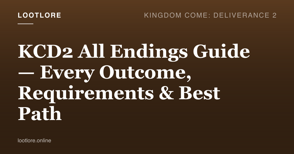 Kingdom Come: Deliverance 2 endings — Henry stands at the Kuttenberg gates during the finale