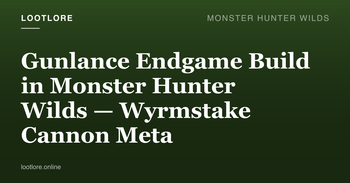 Hunter unleashing Wyrmstake Cannon with a Gunlance against a large monster in Monster Hunter Wilds