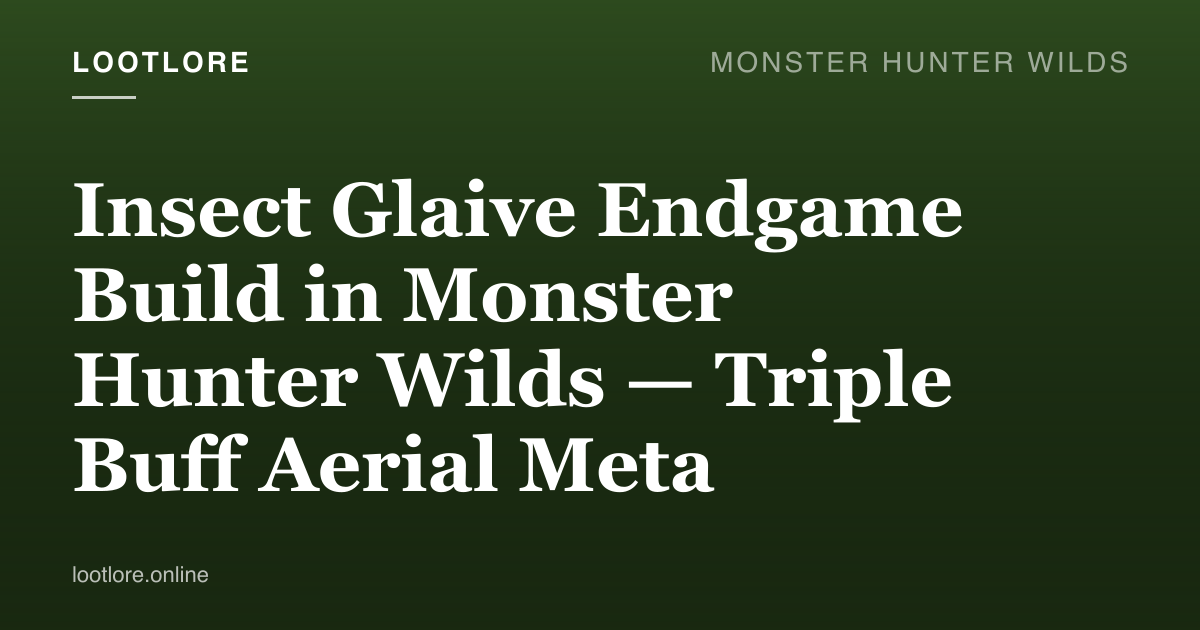 Hunter performing an aerial Descending Thrust with an Insect Glaive in Monster Hunter Wilds