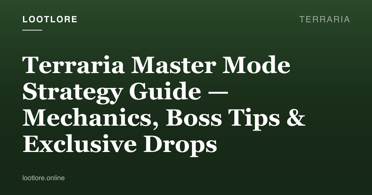 Terraria Master Mode boss fight with high-defense build and full buff station arena